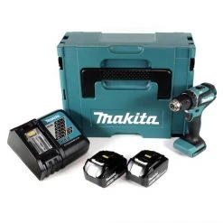 Makita Säulenbohrmaschine »Makita DDF 485 RTJ Akku Bohrschrauber 18V 50Nm im Makpac + 2x 5,0 Ah Akku + Ladegerät« -Makit Werkzeug Verkaufe 01dbd61f 8fbb 54ca 8be0 297ef53f1021