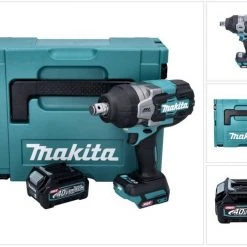 Makita Akku-Schlagschrauber »Makita TW 001 GD101 Akku Schlagschrauber 40 V max. 1800 Nm Brushless XGT + 1x Akku 2,5 Ah + Makpac - ohne Ladegerät«