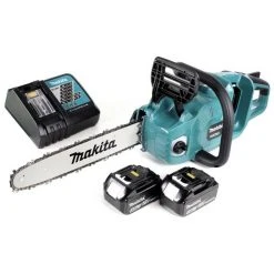 Makita Benzin-Kettensäge »Makita DUC 353 RT2 Akku Kettensäge 36V (2x18V) Brushless 35 cm + 2x 5,0 Ah Akku + Ladegerät« -Makit Werkzeug Verkaufe 19417ae0 b952 5de9 aa34 6be7c8a65183