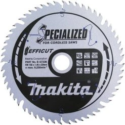 Makita Sägeblatt »56Z EFFICUT«, Schneidbreite: 1,45 mm, Bohrung: 20 mm