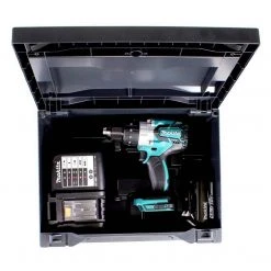 Makita Schlagbohrmaschine »Makita DHP 481 STX Akku Schlagbohrschrauber Brushless 18V 115 Nm + 1x Akku 5,0Ah + Ladegerät + 100tlg. Bit Bohrer Set + Makbox« -Makit Werkzeug Verkaufe 2574d707 2fb8 5da7 91d7 8728964ea0e9