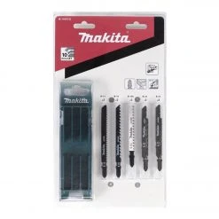 Makita Stichsägeblatt »Makita Stichsägeblätter Sortiment A, für Holz und Metall - 10 Stück, verschiedene Blätter für Stichsägen mit T-Schaft Aufnahme + Aufbewahrungsbox (B-44410)« -Makit Werkzeug Verkaufe 27c02792 a9b0 5f8c ab79 f8444918adbb