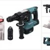 Makita Schlagbohrmaschine »Makita DHR 243 Z Akku Bohrhammer 18 V 2,0 J SDS plus Brushless + 5 tlg. Bohrer Set - ohne Akku, ohne Ladegerät«
