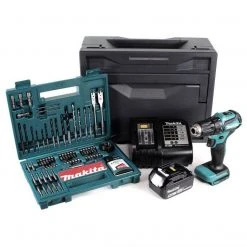 Makita Säulenbohrmaschine »Makita DDF 483 STX Akku Bohrschrauber 18V 40Nm 1x Akku 5,0Ah + Ladegerät + 100tlg. Bit Bohrer Set + Makbox« -Makit Werkzeug Verkaufe 34027afc 4226 5159 9f20 7fdf4f79259d
