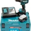Makita Akku-Schlagbohrschrauber »DHP485RTJ«, max. 1900 U/min, mit 2 Akkus 18 V/5 Ah und Ladegerät