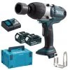 Makita Drehschlagschrauber »MAKITA DTW450RTJ 18V Akku-Schlagschrauber / 5 Ah«, (Makita DTW450 2 x 5,0 Ah Akkus 1 x Schnellladegerät DC18 Gürtelclip Befestigungsschraube für Gürtelclip im Makpac 3) -Makit Werkzeug Verkaufe 3cbc2dc7 61ce 5d06 8bd2 c4dc1ddc9268