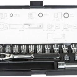 Makita Steckschlüssel »B-65595« (Set, 14 St), für komfortable Schraubarbeiten auf engem Raum