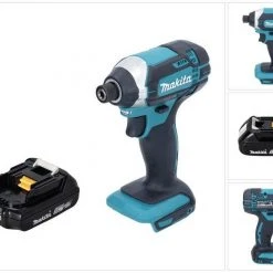 Makita Akku-Schlagschrauber »Makita DTD 152 A1 Akku Schlagschrauber 18 V 165 Nm 1/4" + 1x Akku 2,0 Ah - ohne Ladegerät«