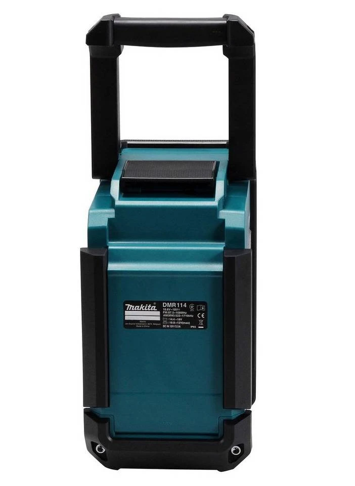 Makita »DMR 114« Baustellenradio (FM-Tuner, mit Bluetooth 5.0, Gehäuse in robuster Baustellenausführung, für den Empfang von FM geeignet) 6 Makita »DMR 114« Baustellenradio (FM-Tuner, mit Bluetooth 5.0, Gehäuse in robuster Baustellenausführung, für den Empfang von FM geeignet) – Bild 4