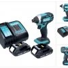 Makita Akku-Schlagschrauber »Makita DTD 152 SY Akku Schlagschrauber 18 V 165 Nm + 2x Akku 1,3 Ah + Ladegerät« -Makit Werkzeug Verkaufe 48dc50b7 a2a5 585d bd04 6ea50094c896