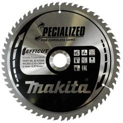 Makita Sägeblatt »60Z EFFICUT«, Schneidbreite: 2,15 mm, Bohrung: 30 mm