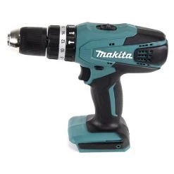 Makita Schlagbohrmaschine »Makita HP 457 DWE 18 V Akku Schlagbohrschrauber + 2 x 1,3 Ah Akku + Ladegerät + 74 tlg. Zubehör Set im Werkzeugkoffer« -Makit Werkzeug Verkaufe 545ab4c1 017e 5adc b70b 32abfb06f793