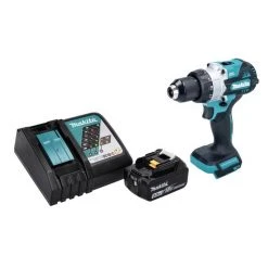 Makita Schlagbohrmaschine »Makita DHP 486 RT1 Akku Schlagbohrschrauber 18 V 130 Nm Brushless + 1x Akku 5,0 Ah + Ladegerät«
