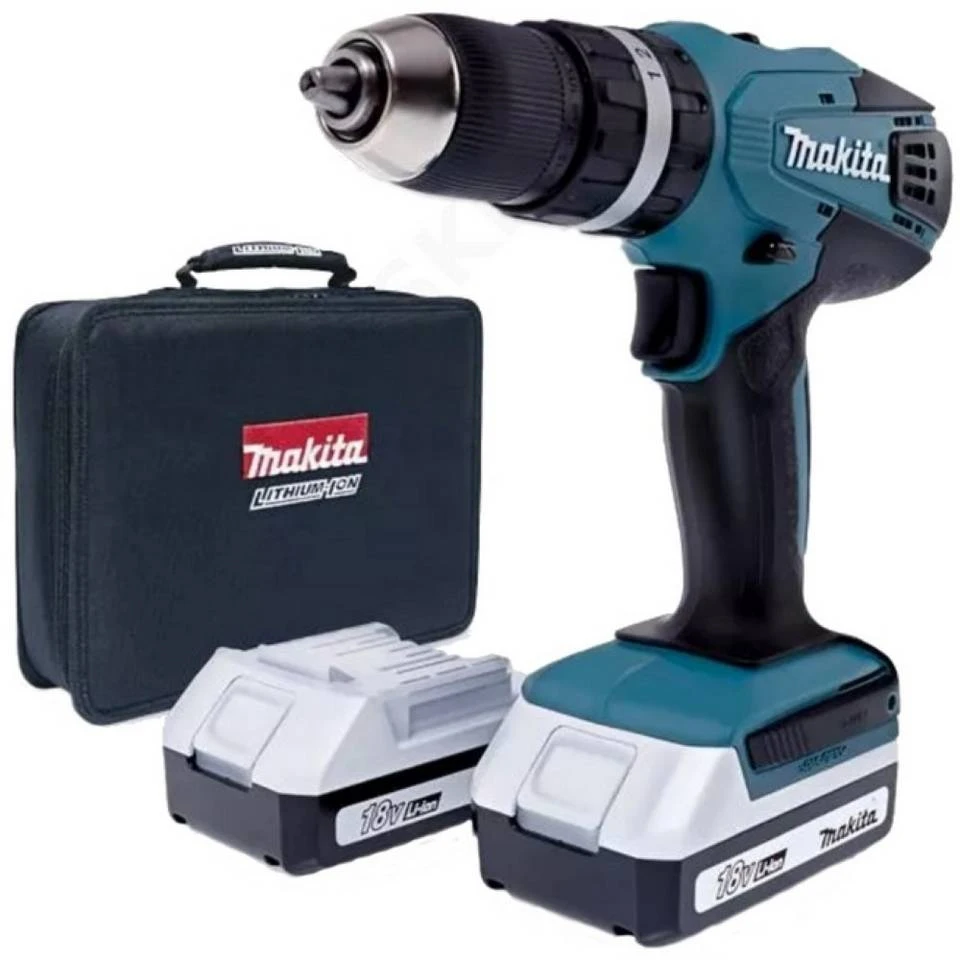 Makita Akku-Schlagbohrschrauber »HP457DWEX2 - Akku-Schlagbohrschrauber - blau/schwarz« 3 Makita Akku-Schlagbohrschrauber »HP457DWEX2 - Akku-Schlagbohrschrauber - blau/schwarz«