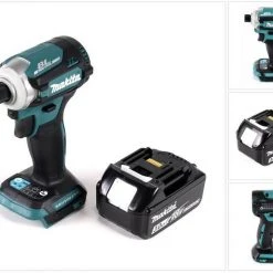 Makita Akku-Schlagschrauber »Makita DTD 171 F1 Akku Schlagschrauber 18V 170Nm 1/4" Brushless + 1x Akku 3,0Ah - ohne Ladegerät«