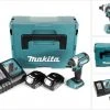 Makita Akku-Schlagschrauber »Makita DTD 153 RTJ 18 V Akku Brushless Schlagschrauber im Makpac + 2x BL 1850 B 5,0 Ah Li-Ion Akku + 1x DC 18 RC Ladegerät« -Makit Werkzeug Verkaufe 66f35139 2d9b 59b6 b3c4 6547c1f5b465