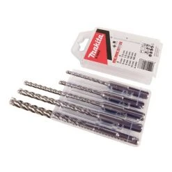 Makita Schlagbohrmaschine »Makita HR 2631 FTJ Kombihammer 800 W 2,4 J SDS Plus + Schnellspannfutter + 5 tlg. Bohrer Set + Makpac« -Makit Werkzeug Verkaufe 717907ea fa99 5385 96d5 2f24d4526212