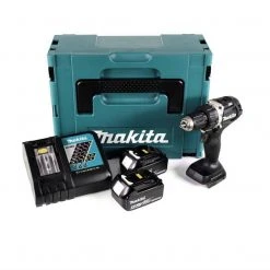 Makita Säulenbohrmaschine »Makita DDF 484 RTJB 18 V Li-Ion Akku Bohrschrauber Sonderausgabe schwarz im MAKPAC + 2x BL 1850 5,0 Ah Akku + Schnellladegerät« -Makit Werkzeug Verkaufe 755b260b 20cf 5fa9 89c8 5eddc608d3df