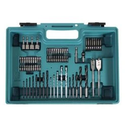 Makita Schlagbohrmaschine »Makita HP 457 DWE 18 V Akku Schlagbohrschrauber + 2 x 1,3 Ah Akku + Ladegerät + 74 tlg. Zubehör Set im Werkzeugkoffer« -Makit Werkzeug Verkaufe 7d0e6876 1958 5a26 abbf d66790552fd3