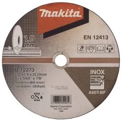 Makita Trennscheibe »Inox Trennscheibe Ø 230x1.9mm (10er Pack)«