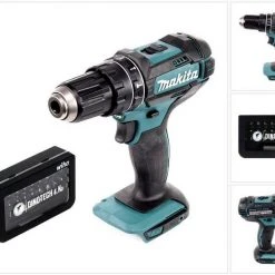 Makita Schlagbohrmaschine »Makita DHP 482 Z Akku Schlagbohrschrauber 18V 62Nm + 31 tlg. Wiha Bit Set Dinotech Edition« -Makit Werkzeug Verkaufe 95d8d9b2 7e93 52c9 b03c 15a20f7b799c