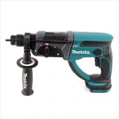 Makita Schlagbohrmaschine »Makita DHR 202 RTJ 18 V Akku Kombihammer SDS-Plus im Makpac + 2x 5,0 Ah Akku + Ladegerät + 5 tlg. Hartmetall Bohrer Set für Mauerwerk und Beton« -Makit Werkzeug Verkaufe 96875072 2d9f 5b73 95e0 1462c43279d2