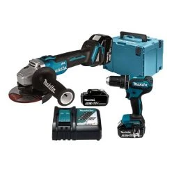 Makita Elektrowerkzeug-Set »DLX2334J«, (DHP485Z + DGA504Z)