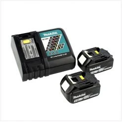 Makita Schlagbohrmaschine »Makita DHR 202 RTJ 18 V Akku Kombihammer SDS-Plus im Makpac + 2x 5,0 Ah Akku + Ladegerät + 5 tlg. Hartmetall Bohrer Set für Mauerwerk und Beton« -Makit Werkzeug Verkaufe 99fed9b5 60e6 547e 92a4 061b9dac5938