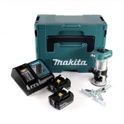Makita Oberfräse »Makita DRT 50 RTJ Akku Multifunktionsfräse brushless 18V + 2x Akkus 5,0 Ah + Schnellladegerät im Makpac 3« -Makit Werkzeug Verkaufe 9ae673b3 f5b4 5665 9799 3c4ceab5c2fd