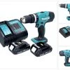 Makita Schlagbohrmaschine »Makita DHP 453 SY Akku Schlagbohrschrauber 18 V 42 Nm + 2x Akku 1,3 Ah + Ladegerät« -Makit Werkzeug Verkaufe 9e4311ce 866a 511d 9273 472b752bf477