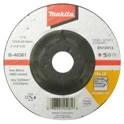 Makita Schleifscheibe »Schruppscheibe 125x6mm INOX, B-46361«