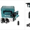 Makita Schlagbohrmaschine »Makita DHR 281 T4J Akku Kombihammer 36V (2x 18V) 2,8J SDS plus Brushless + 4x Akku 5,0Ah + Makpac - ohne Ladegerät«