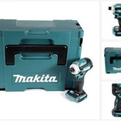 Makita Akku-Schlagschrauber »Makita DTD 171 ZJ Akku Schlagschrauber 18V 170Nm 1/4" Brushless Solo + Makpac - ohne Akku, ohne Ladegerät«