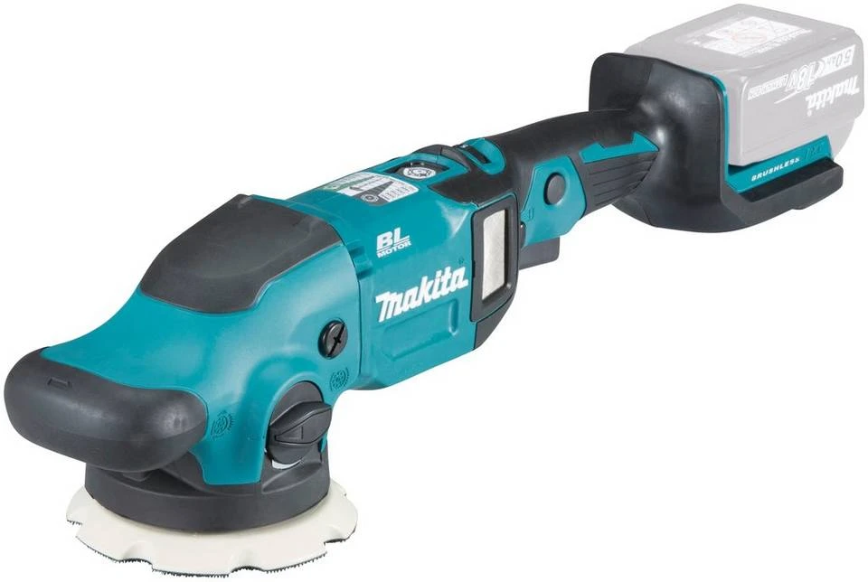 Makita Akku-Poliermaschine »DPO500Z«, 780 max. U/min, Ø 125 mm, 18 V, speziell zur Auto-Politur entwickelt, ohne Akku und Ladegerät 3 Makita Akku-Poliermaschine »DPO500Z«, 780 max. U/min, Ø 125 mm, 18 V, speziell zur Auto-Politur entwickelt, ohne Akku und Ladegerät