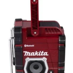 Makita »DMR 108« Baustellenradio (Bluetooth, mit Spritzschutz bis Schutzklasse IP64 und Weckfunktion, inklusive Aux-Anschluss für MP3-Kompatibilität und einen USB-Anschluss um Ihr Mobilgerät zu laden) Blau, Rot -Makit Werkzeug Verkaufe afe1c6dd d0f5 4fd1 a12a ded35b8e66d3