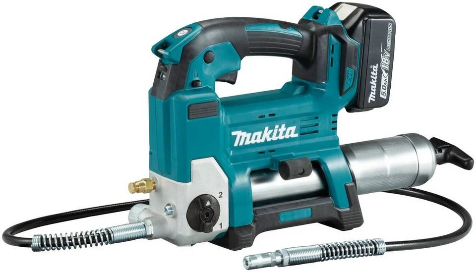Makita Akku-Kartuschenpistole »Fettpresse DGP180RT«, (Set), inkl. Zylinder, Akku und Ladegerät 3 Makita Akku-Kartuschenpistole »Fettpresse DGP180RT«, (Set), inkl. Zylinder, Akku und Ladegerät