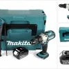 Makita Schlagbohrmaschine »Makita DHP 451 18 V 3. Gang Li-Ion Akku Schlagbohrschrauber im Makpac + 1x 5,0 Ah Akku - ohne Ladegerät«