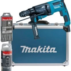 Makita Kombihammer »HR2631FT13«, max. 1200 U/min, (Set), für SDS-PLUS 26 mm im Alukoffer -Makit Werkzeug Verkaufe c3ce7cec 53a9 588e 94be 22706fcec86a