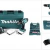 Makita Akku-Schlagschrauber »Makita HP 457 DWE 18 V Li-Ion Akku Schlagbohrschrauber im Transportkoffer + 2 x 1,5 Ah Akku + Ladegerät + Makita B-53811 Bit & Bohrer-Set 100-teilig mit Bithalter in Kunstoffkoffer« -Makit Werkzeug Verkaufe c6894c03 55d8 5260 bfe7 341d392c3768