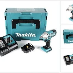 Makita Akku-Schlagschrauber »Makita DTW 190 RA1J Akku Schlagschrauber 18 V 190 Nm 1/2" + 1x Akku 2,0 Ah + Ladegerät + Makpac«