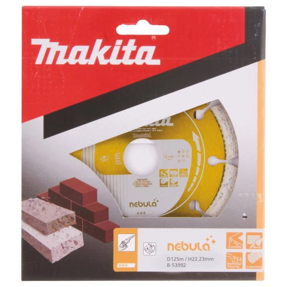 Makita Diamanttrennscheibe »Diamantscheibe 125x22,23 NEBULA, B-53992« 4 Makita Diamanttrennscheibe »Diamantscheibe 125x22,23 NEBULA, B-53992« – Bild 2