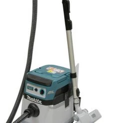 Makita Nass-Trocken-Akkusauger DVC155LZX3, mit Beutel, 15 Liter, ohne Akku und Ladegerät