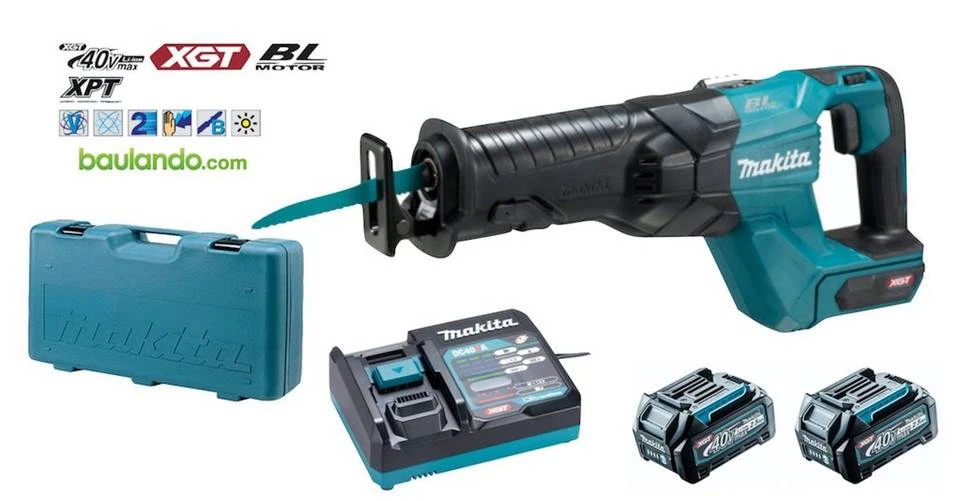 Makita Säbelsäge »Makita Akku Säbelsäge JR001GD201 XGT 40Vmax 2x2.5A« 3 Makita Säbelsäge »Makita Akku Säbelsäge JR001GD201 XGT 40Vmax 2x2.5A«