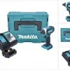 Makita Akku-Schlagschrauber »Makita DTD 152 RA1J Akku Schlagschrauber 18 V 165 Nm 1/4" + 1x Akku 2,0 Ah + Ladegerät + Makpac«