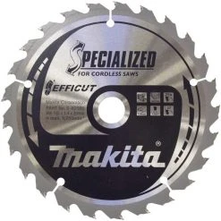 Makita Sägeblatt »25Z EFFICUT«, Schneidbreite: 1,4 mm, Bohrung: 20 mm