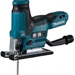 Makita Stichsäge »Akku-Pendelhubstichsäge«, Stichsäge JV102DZ 6-KT Stiftschlüssel 3mm Stichsägeblatt B-10 Gleitschuh Kunststoff Schutzabdeckung Absaugstutzen