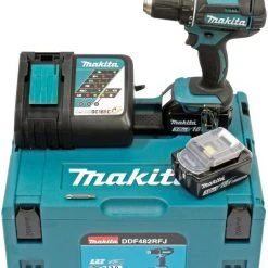 Makita Akku-Bohrschrauber »DDF482RFJ«, max. 1900 U/min, inkl. 2 Akkus