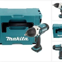 Makita Akku-Schlagschrauber »Makita DTW 450 ZJ Akku-Schlagschrauber 18V 440Nm Solo + Makpac - ohne Akku, ohne Ladegerät«
