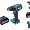Makita Schlagbohrmaschine »Makita HP 002 GD1 Akku Schlagbohrschrauber 40 V 64 Nm Brushless + 1x Akku 2,5 Ah - ohne Ladegerät« -Makit Werkzeug Verkaufe f048c174 e912 5937 90b4 6e847907b7a7