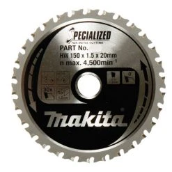 Makita Kreissägeblatt »Kreissägeblatt für Inox Ø 150x20 x 60 Zähne«